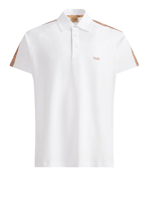PRIMA CLASSE Polo Prima Classe Dettaglio Geo Classic Bianco