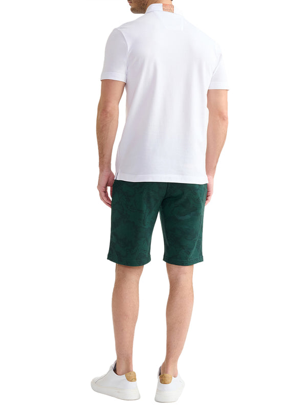 PRIMA CLASSE Polo Prima Classe Dettaglio Geo Classic Bianco