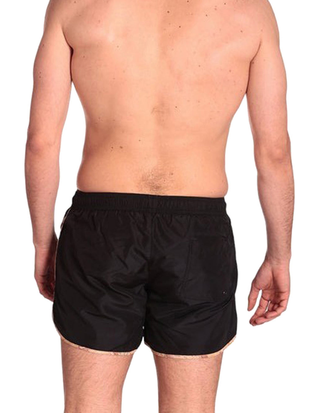 PRIMA CLASSE BEACH Boxer Alviero Martini Corto Basic Colors - Nero