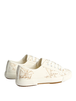 PRIMA CLASSE FLASH Sneaker Prima Classe In Panama Geo White