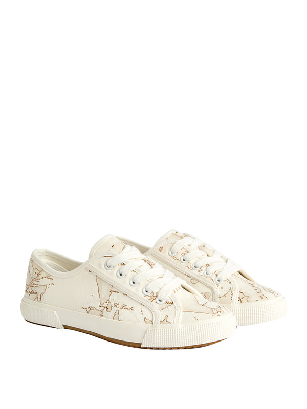PRIMA CLASSE FLASH Sneaker Prima Classe In Panama Geo White