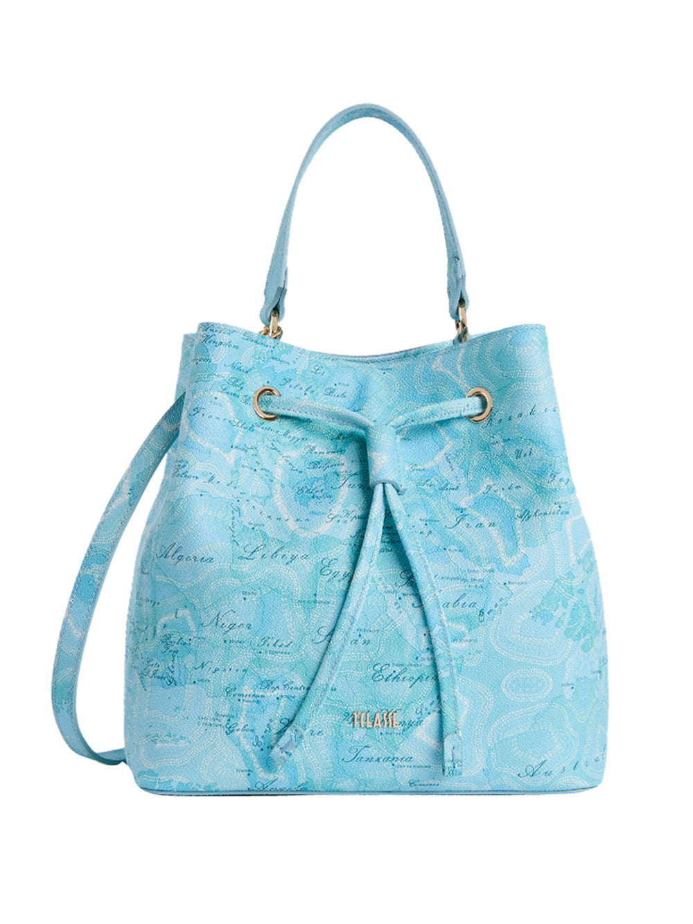 PRIMA CLASSE FLASH Borsa Secchiello Prima Classe Pacific Geo - Acquamarina