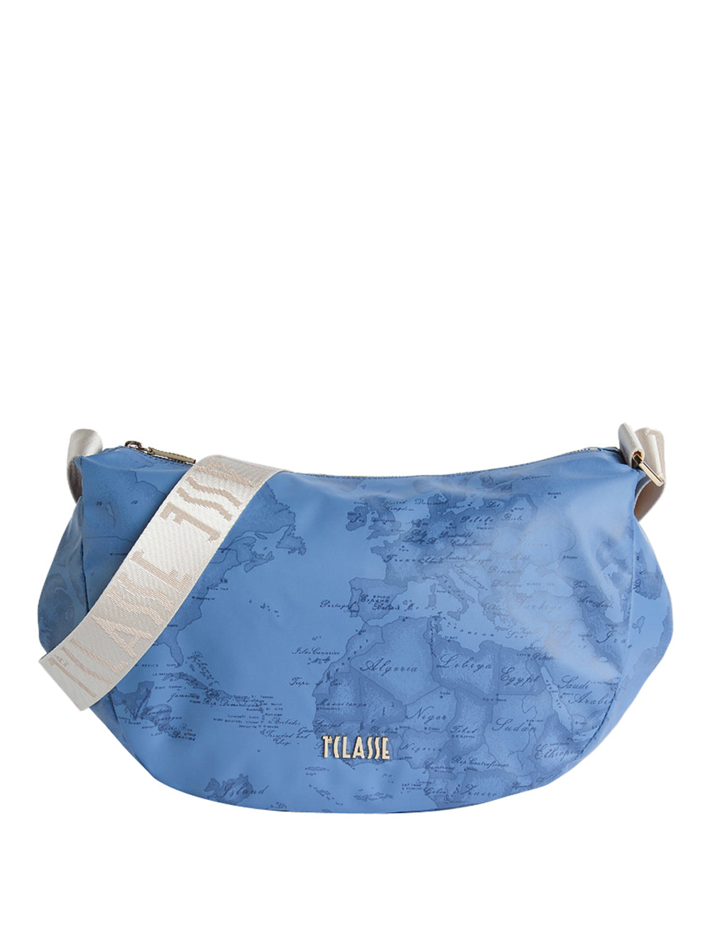 PRIMA CLASSE FLASH Prima Classe Soft Color Tracolla A Mezzaluna Piccola - Denim