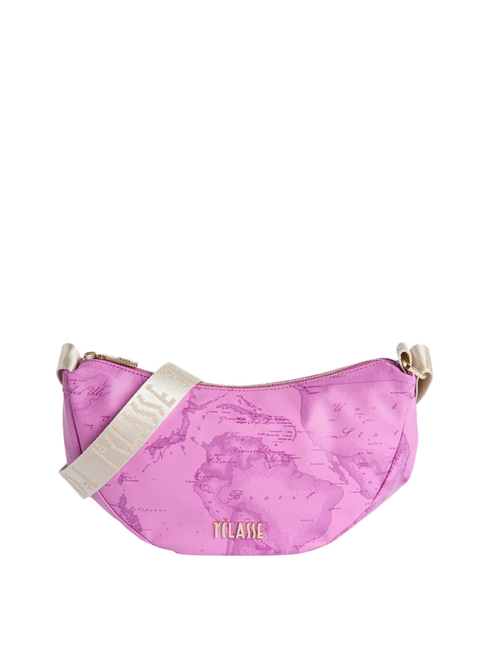 PRIMA CLASSE FLASH Prima Classe Soft Color Tracolla A Mezzaluna Piccola - Malva