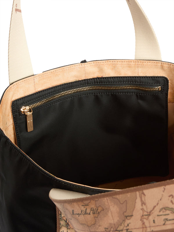 PRIMA CLASSE FLASH Shopper Prima Classe Dual Bag Borsa Reversibile - Nero