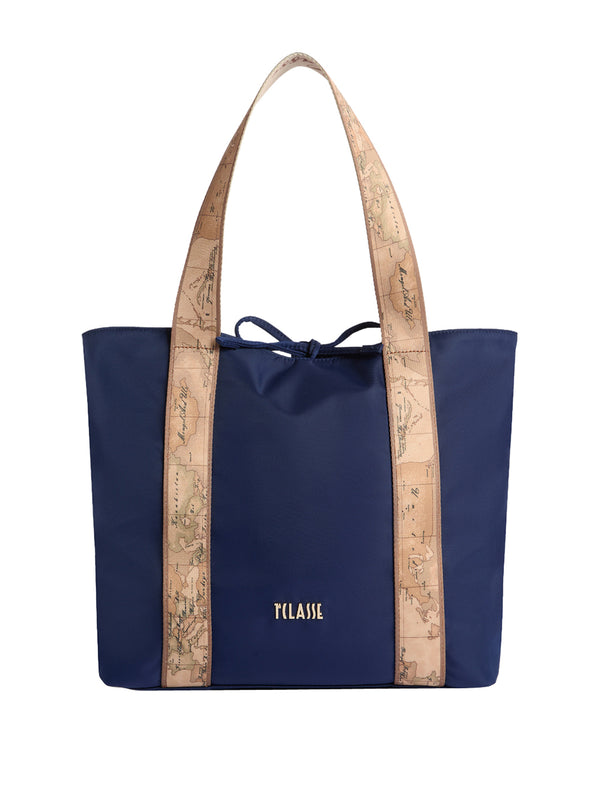 PRIMA CLASSE FLASH Shopper Prima Classe Dual Bag Borsa Reversibile - Blu
