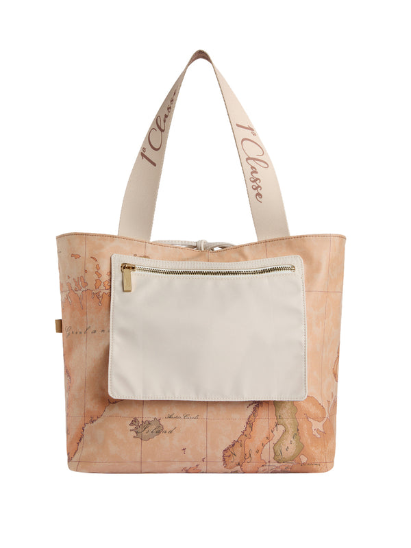 PRIMA CLASSE FLASH Shopper Prima Classe Dual Bag Borsa Reversibile - Champagne