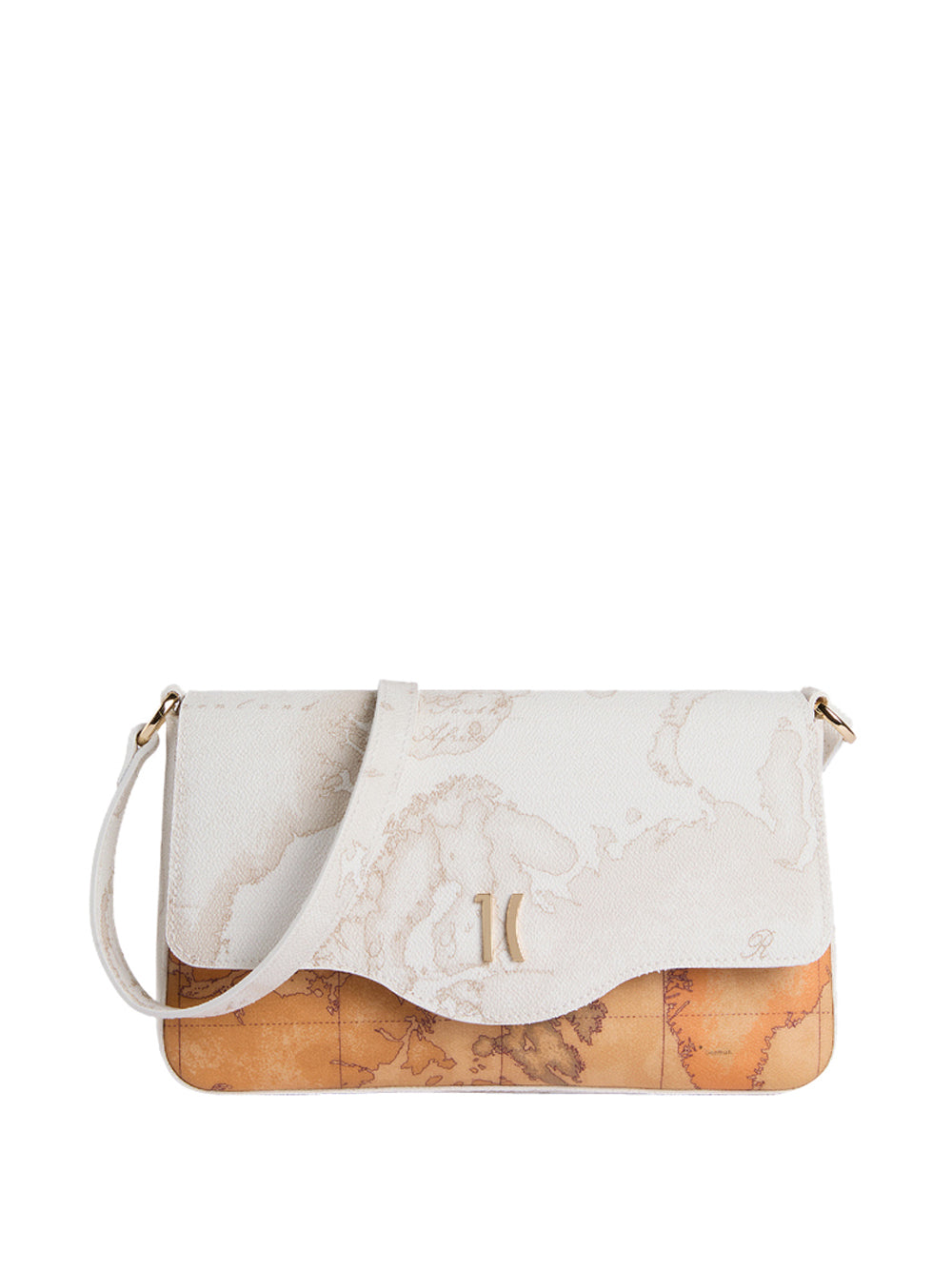 PRIMA CLASSE FLASH Prima Classe Tracollina Geo Mix - Bianca