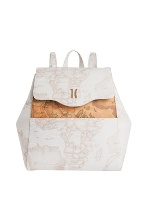 PRIMA CLASSE FLASH Zaino Prima Classe White Geo Mix - Bianco