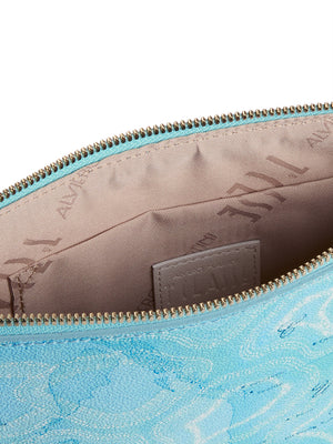 PRIMA CLASSE FLASH Pochette Prima Classe Pacific Geo Clutch Acquamarina