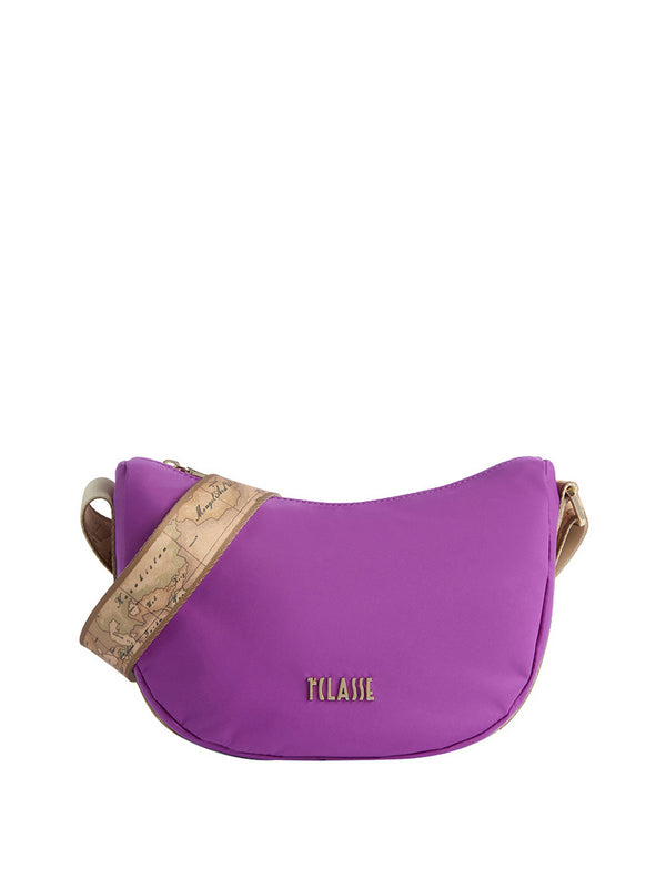 Alviero Martini Tracolla Mezzaluna Piccola Alviero Martini Breeze Nylon - Viola