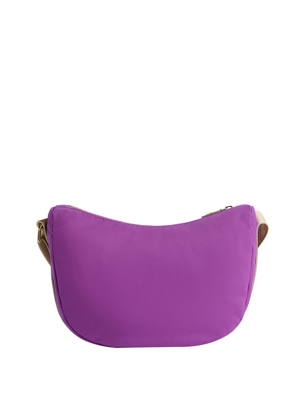 Alviero Martini Tracolla Mezzaluna Piccola Alviero Martini Breeze Nylon - Viola