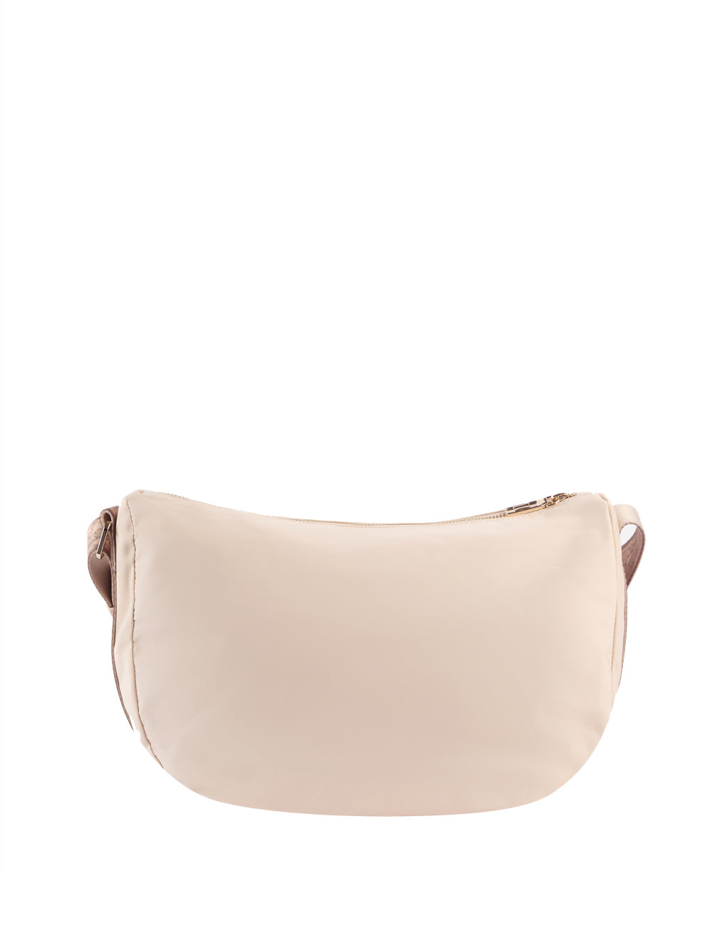 PRIMA CLASSE NYLON Tracolla Prima Classe Breeze Nylon A Mezzaluna Grande - Champagne