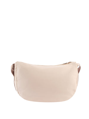 PRIMA CLASSE NYLON Tracolla Prima Classe Breeze Nylon A Mezzaluna Grande - Champagne