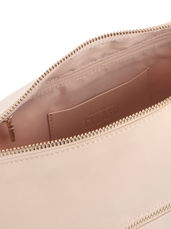 PRIMA CLASSE NYLON Tracolla Prima Classe Breeze Nylon A Mezzaluna Grande - Champagne