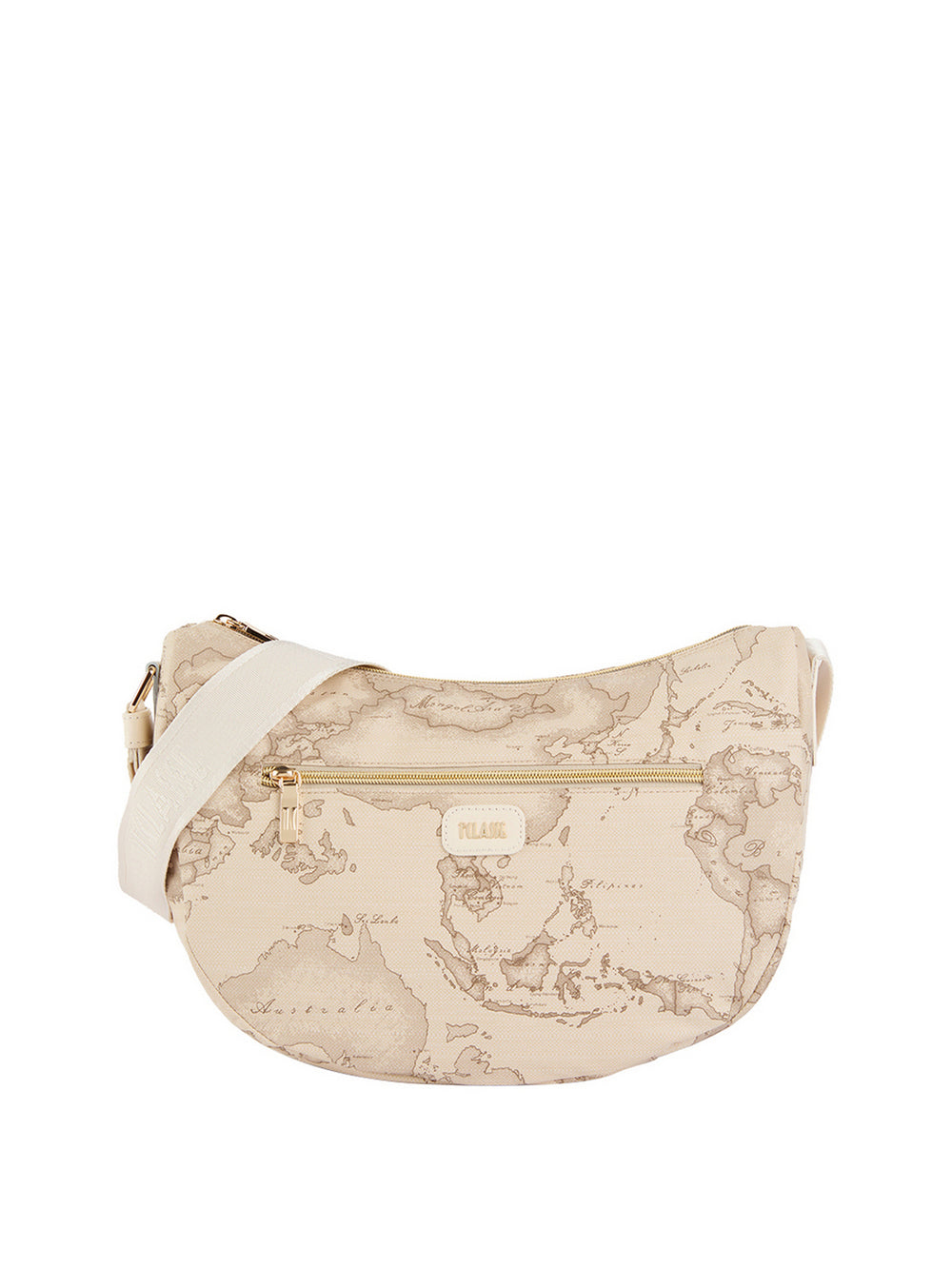 Alviero Martini Borsa A Tracolla Media Alviero Martini Soft Petals Geo Safari - Crema