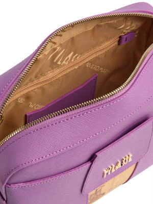 PRIMA CLASSE SAFFIANO Borsa A Tracolla Alviero Martini Windy City - Viola