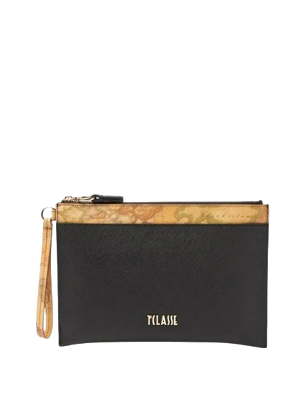 Alviero Martini Clutch Piatta Alviero Martini Con Polsiera - Nero