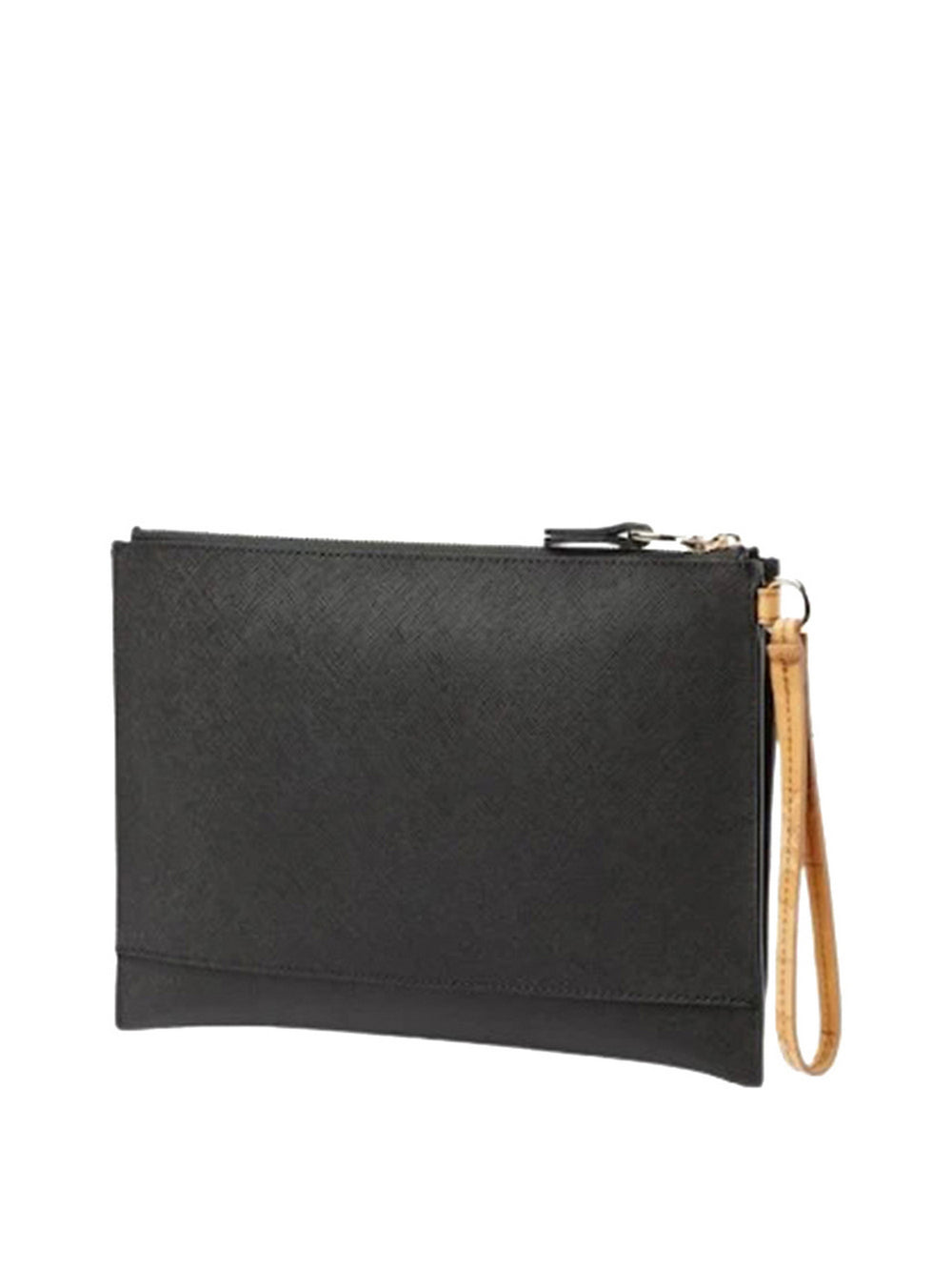 Alviero Martini Clutch Piatta Alviero Martini Con Polsiera - Nero