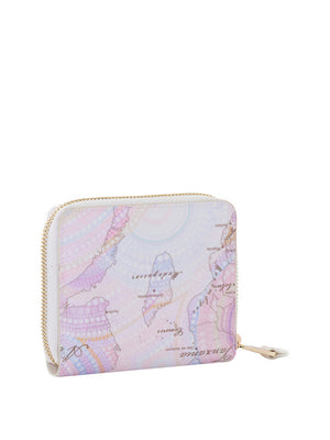 Alviero Martini Portafoglio Zip-Around Alviero Martini Geo Dots Art - Multi