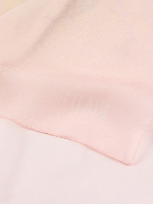 PRIMA CLASSE SETA Foulard Alviero Martini Geo Sfumato - Rosa Pallido