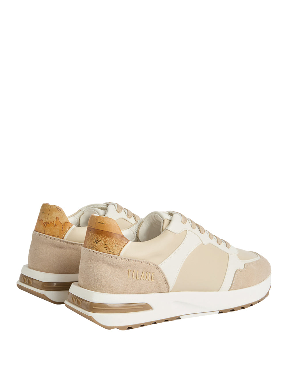 PRIMA CLASSE Sneaker Prima Classe Geo Road Bruges In Eco Nappa Beige