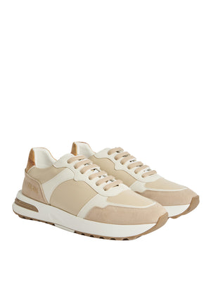 PRIMA CLASSE Sneaker Prima Classe Geo Road Bruges In Eco Nappa Beige