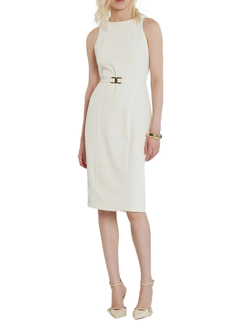 RELISH Abito Midi Relish Alamuddin - Avorio