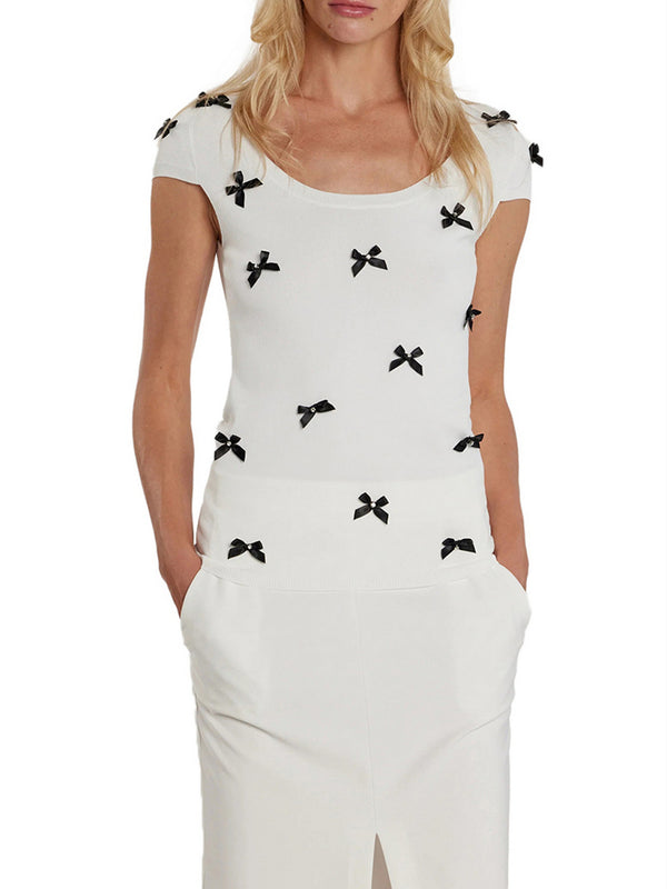 RELISH Maglia Relish Elizabeth - Bianco