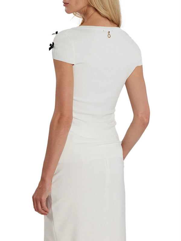 RELISH Maglia Relish Elizabeth - Bianco