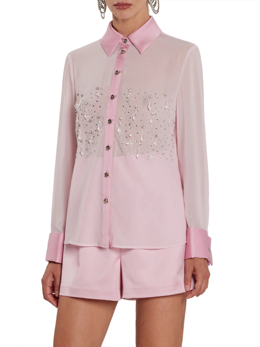 RELISH Camicia Relish Kiton Con Pendenti - Rosa