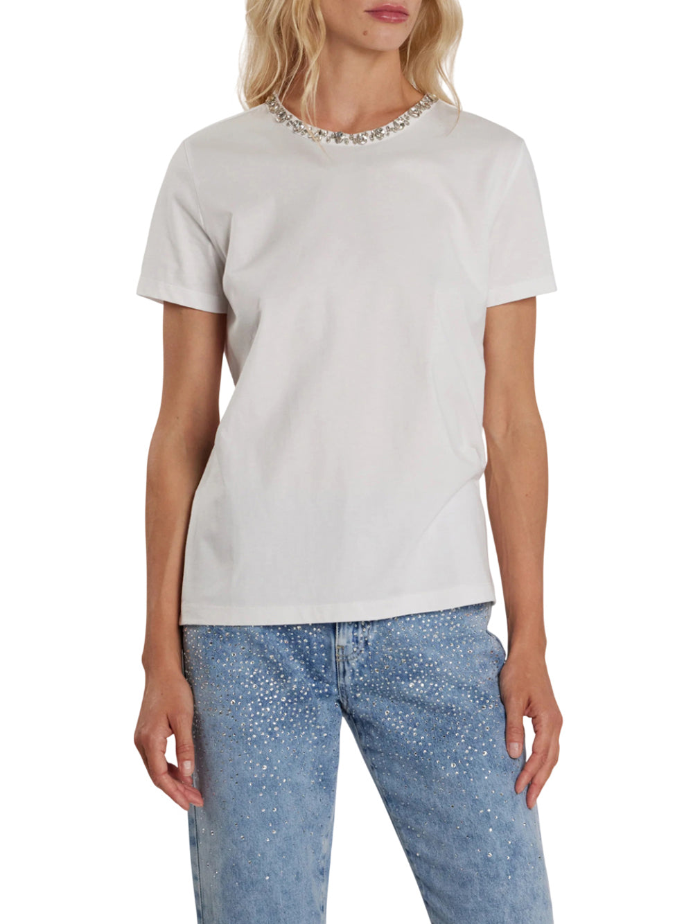 RELISH T-Shirt Relish Oscar Con Applicazioni - Bianco