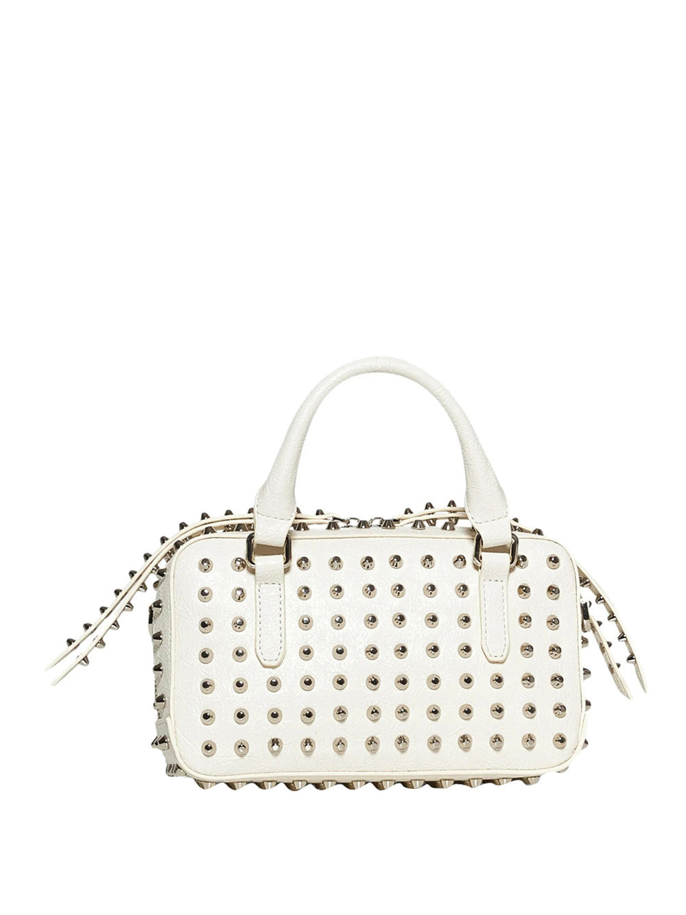 RICHMOND Borsa A Mano Richmond Con Borchie - Bianco