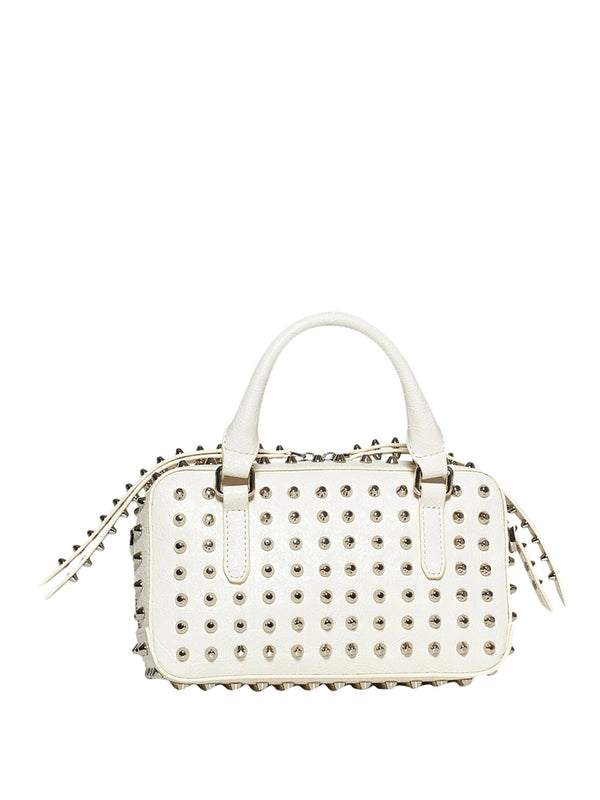 RICHMOND Borsa A Mano Richmond Con Borchie - Bianco