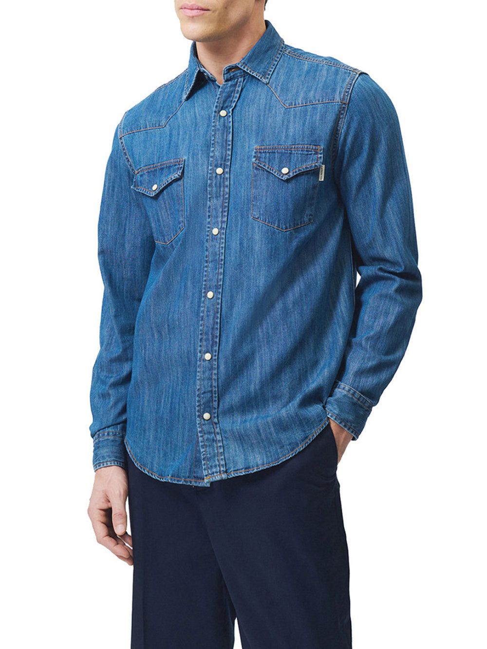ROY ROGERS Camicia Martin Roy Rogers - Denim