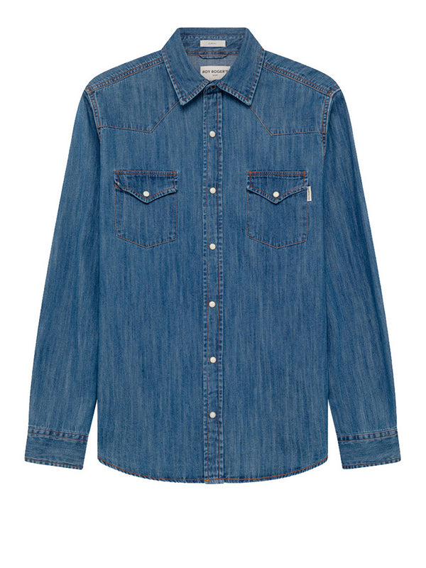ROY ROGERS Camicia Martin Roy Rogers - Denim