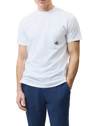 ROY ROGERS T-Shirt Roy Rogers Pocket In Jersey - Bianco