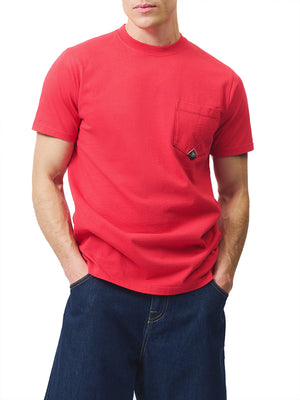 ROY ROGERS T-Shirt Roy Rogers Pocket Rosso