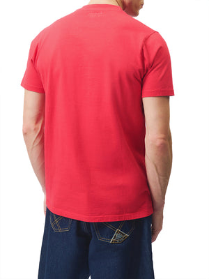 ROY ROGERS T-Shirt Roy Rogers Pocket Rosso
