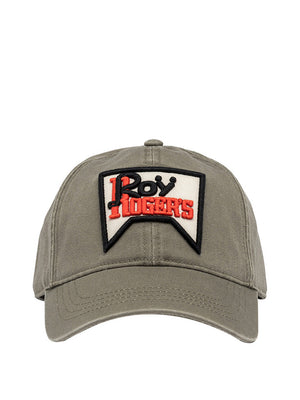 ROY ROGERS Cappello Da Baseball Roy Rogers In Twill - Verde