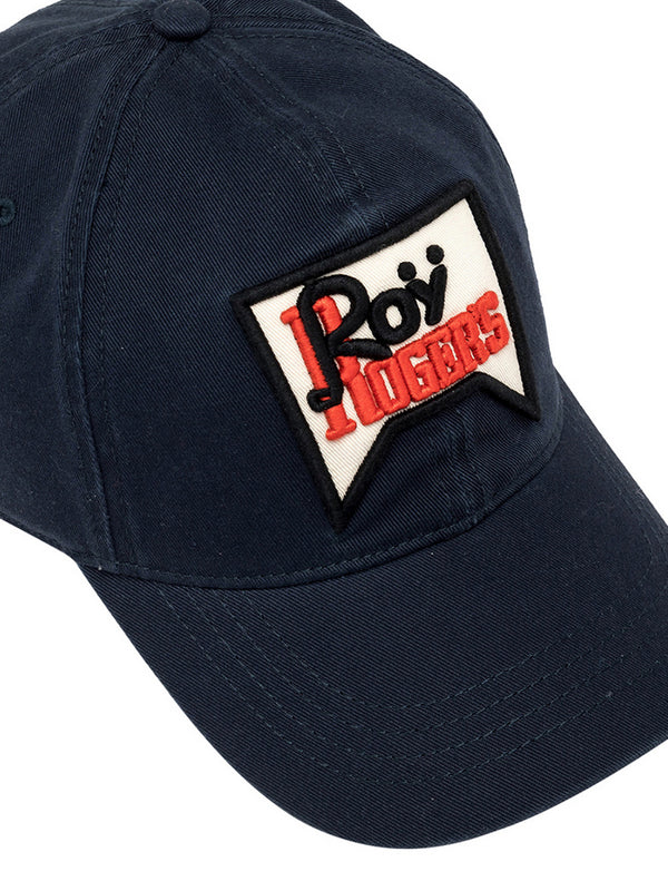 ROY ROGERS Cappello Da Baseball Roy Rogers In Twill - Blu