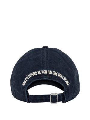 ROY ROGERS Cappello Da Baseball Roy Rogers In Twill - Blu