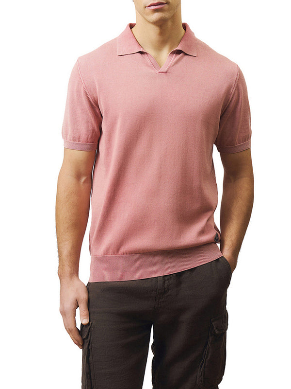 ROY ROGERS Polo Roy Rogers In Cotone Dyed - Salmone