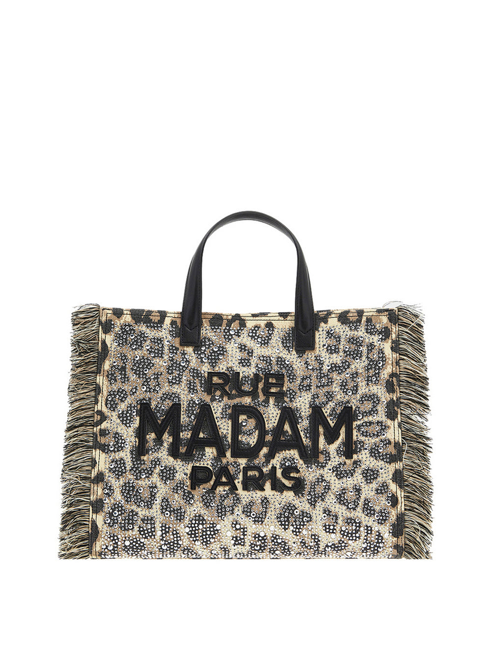 RUE MADAM Borsa A Mano Rue Madam Casablanca - Leopardato