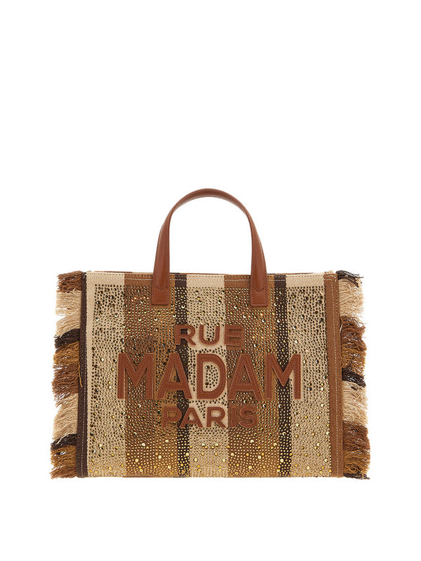 RUE MADAM Borsa A Mano Rue Madam Casablanca - Marrone