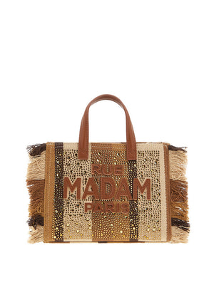RUE MADAM Borsa A Mano Rue Madam Casablanca Mini - Marrone