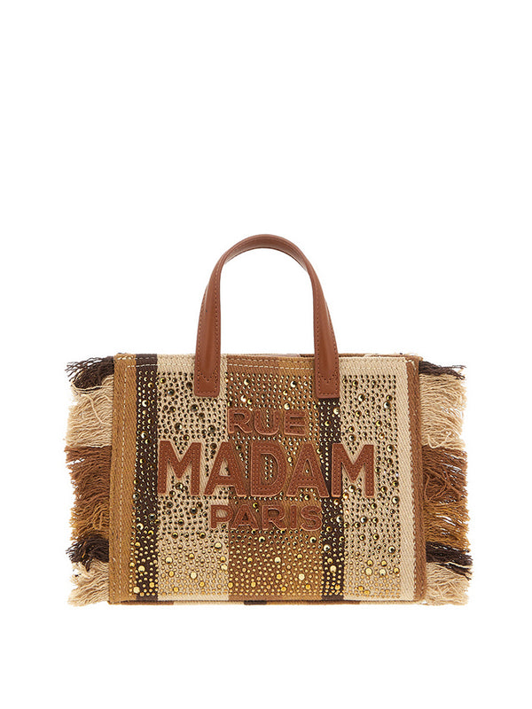 RUE MADAM Borsa A Mano Rue Madam Casablanca Mini - Marrone