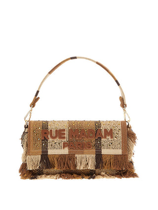RUE MADAM Borsa A Spalla Rue Madam Casablanca - Marrone