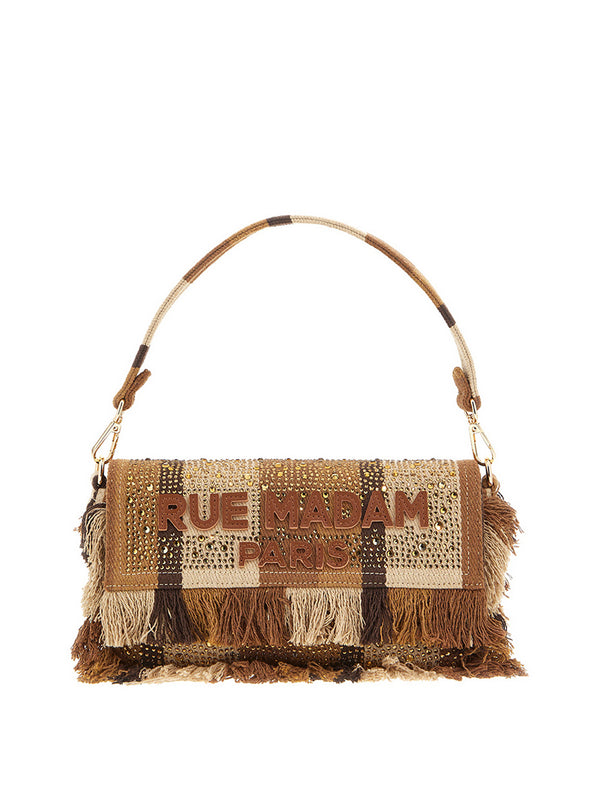 RUE MADAM Borsa A Spalla Rue Madam Casablanca - Marrone