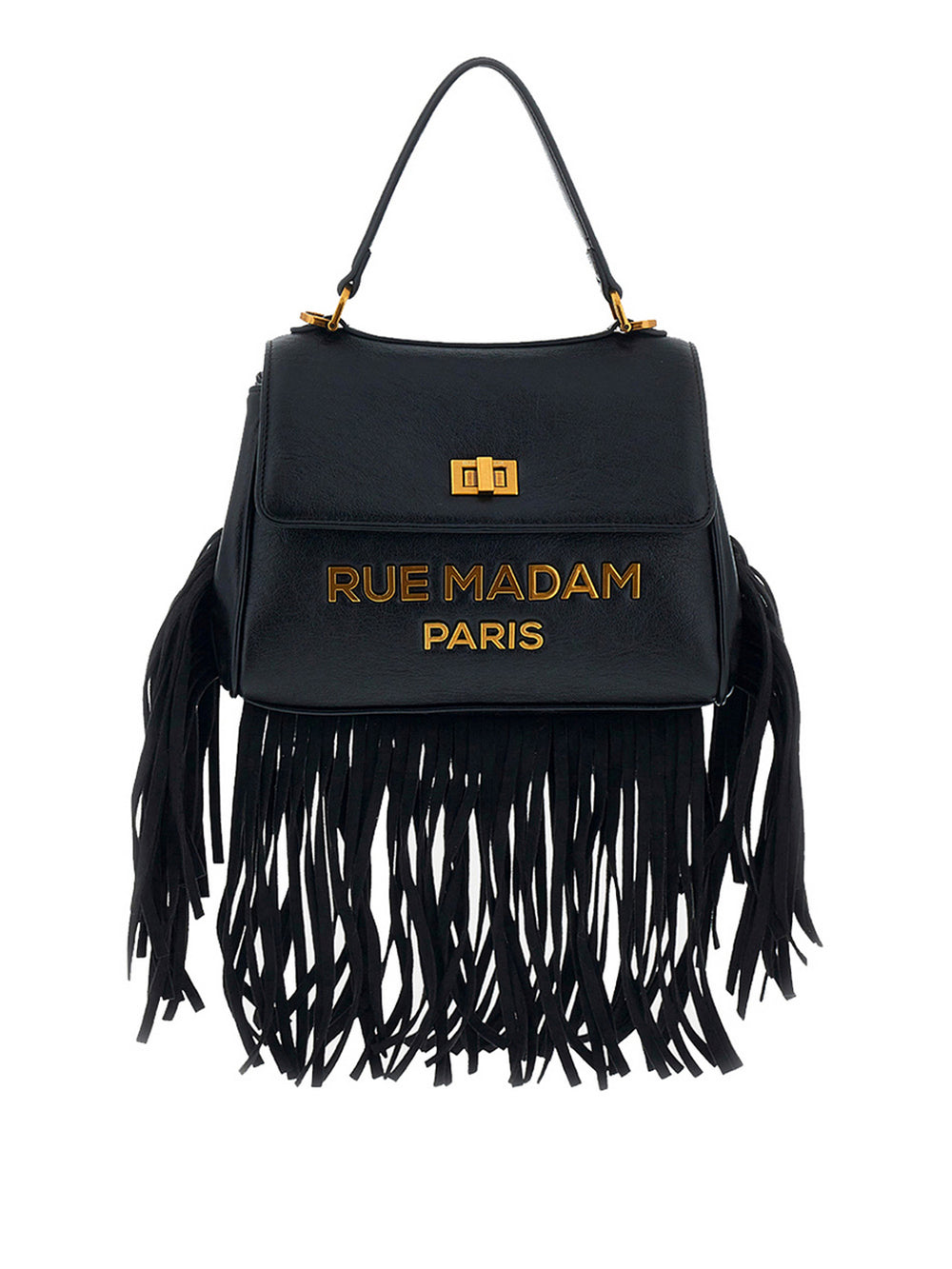 RUE MADAM Borsa A Mano Rue Madam Les Jours Xs Fringes Mini - Nero